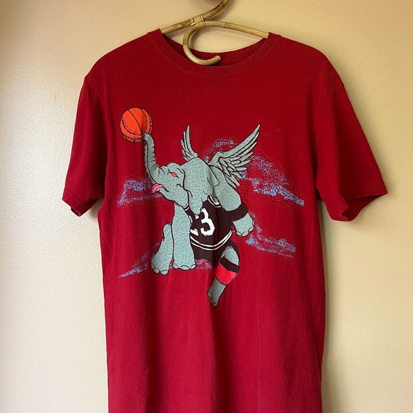 Nike Air Jordan Elephant Dunk Tshirt Size M - Picture 1 of 3